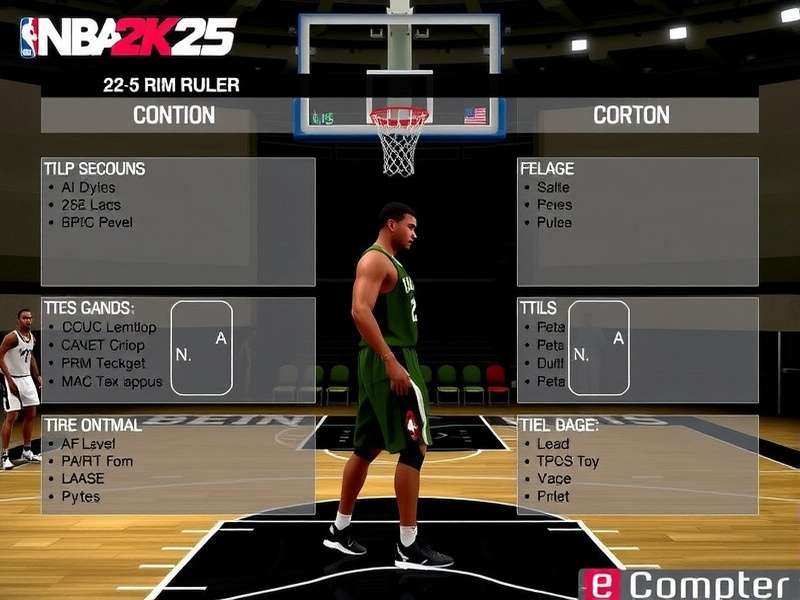 NBA 2K25 Rim Ruler control system